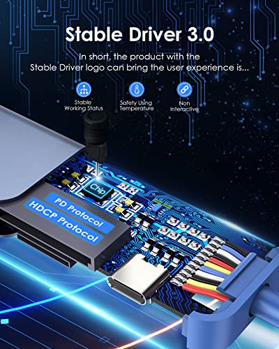 Lention Hub: LENTION USB C Hub CB-CE18 100W Charging – Back View
