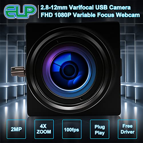 1080p Webcam: High-End USB Camera with 2.8-12mm Varifocal – In Use