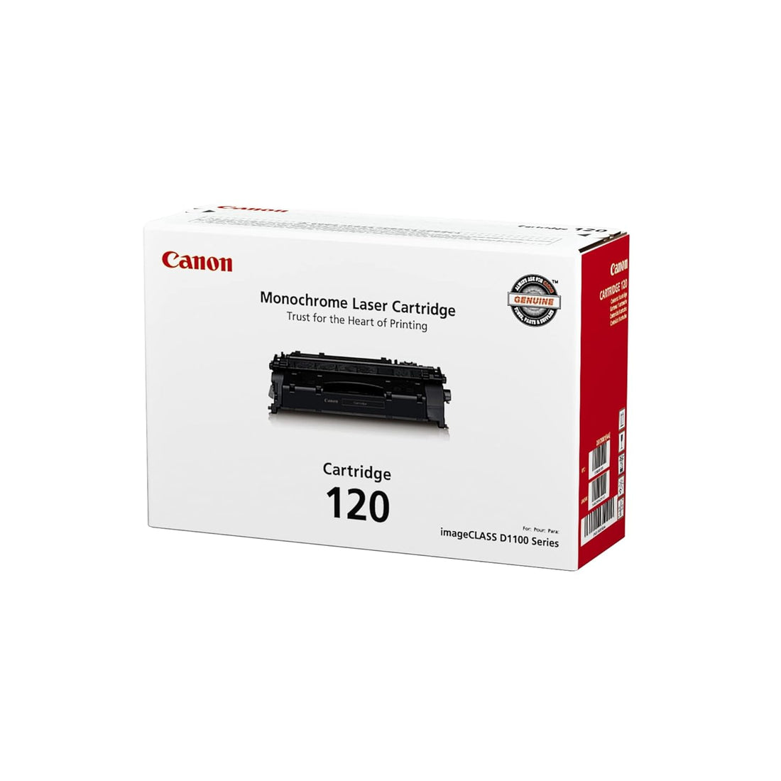Canon 120 2617B001AA Black Laser Toner Cartridge Compatible with ImageClass D1120, ImageClass D1150, ImageClass D1170, ImageClass D1180, ImageClass D1320, ImageClass D1350, ImageClass D1370 Ink Blake Printing Supply