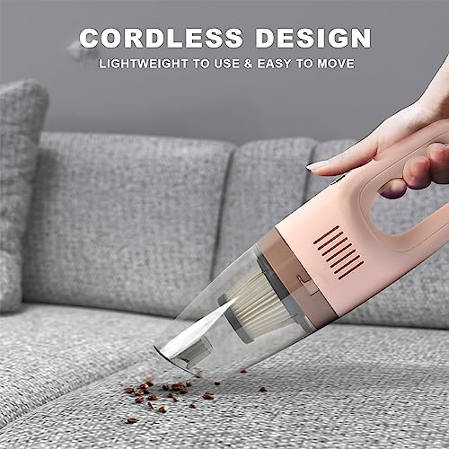 Vacuum Imireux: Imireux Cordless Handheld Vacuum Compact – In Use