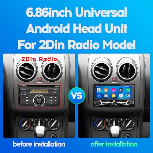 2024 Latest Original Car Style 6.9inch 2+32GB IPS Full – Close-up Detail