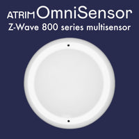 Atrim Z-Wave 800 Series 4-in-1 Multi-Sensor - Smart Home Automation Sensor - Measures Temperature, Motion, Light - White