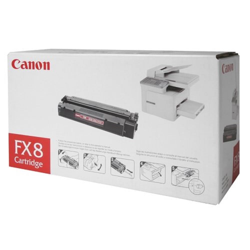 Canon CNMFX8 Toner Cartridge, Black, Laser, 3500 Page, 1 Each