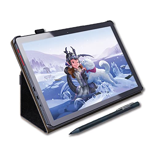 PicassoTab X: Premium Digital Graphic Drawing Tablet – Front View