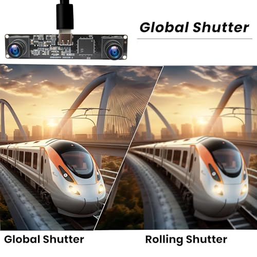 IFWATER 120fps: 3D Stereo USB Camera Global Shutter 1200P – Close-up Detail
