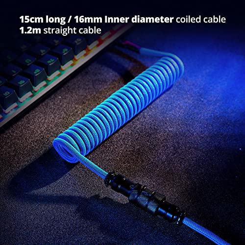 Cable Keyboard: GunMjo Pro Custom Coiled USB C Cable for – Packaging