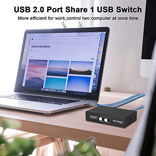 EEKit Port: EEEKit 2 Port USB 2.0 Manual Printer Scanner – Front View