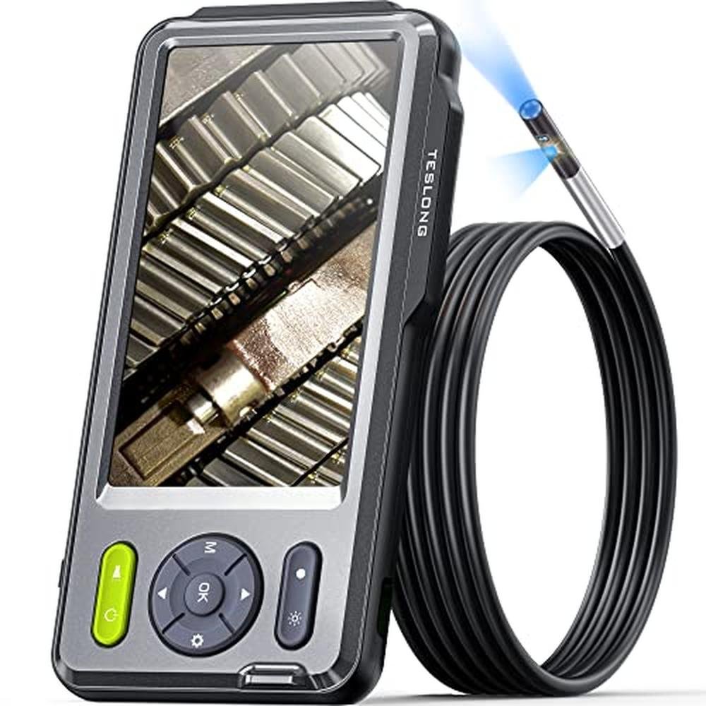 Camera 5mm: Teslong Borescope with LED Light HD Industrial – Front View