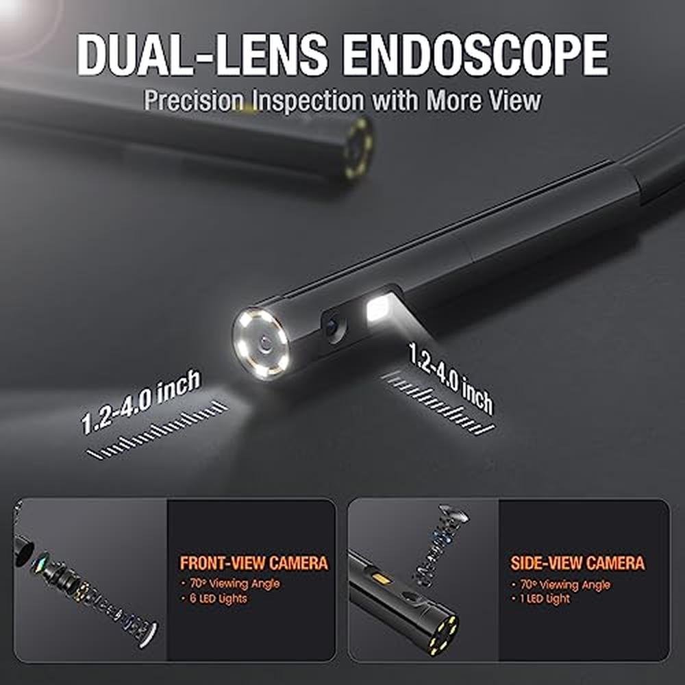 Camera 5mm: Teslong Borescope with LED Light HD Industrial – Close-up Detail