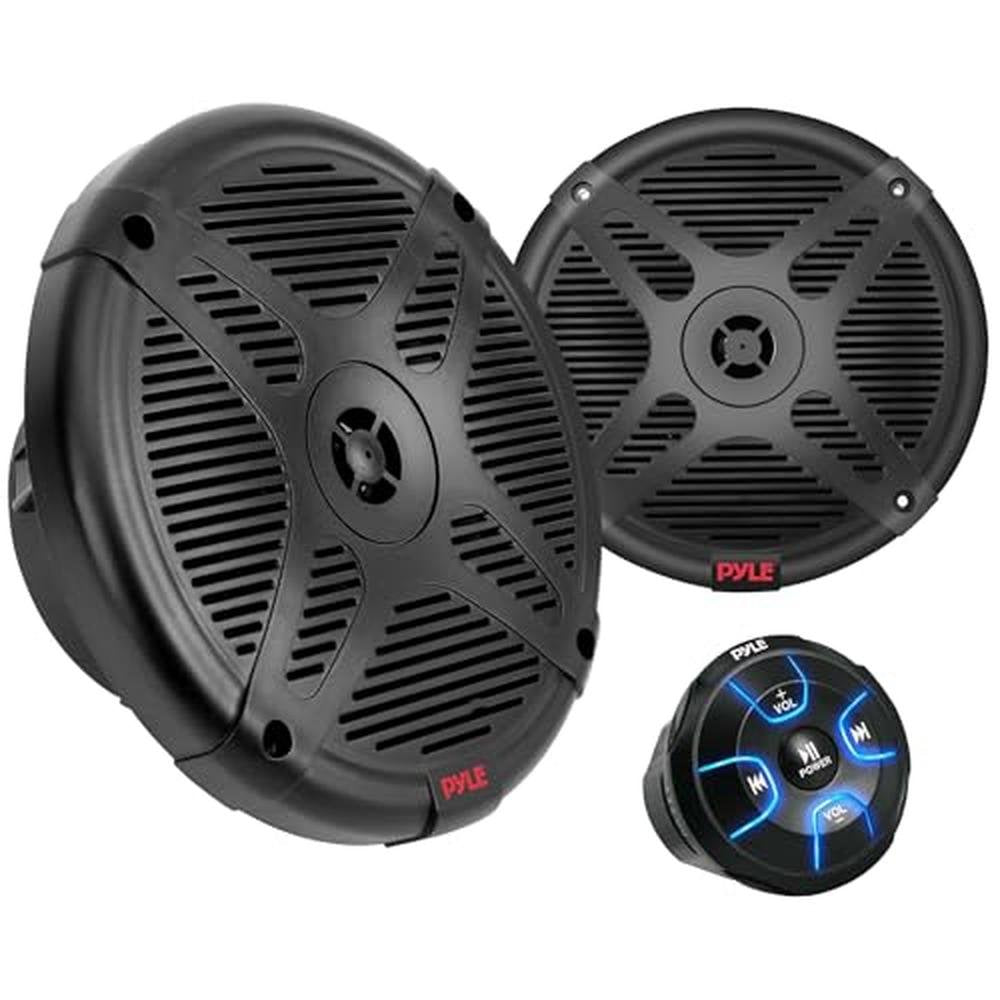 6.5'' Dual Marine Speakers Kit – Front View