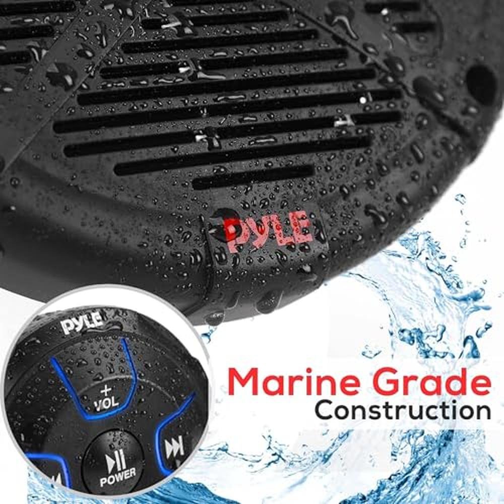 6.5'' Dual Marine Speakers Kit – Close-up Detail
