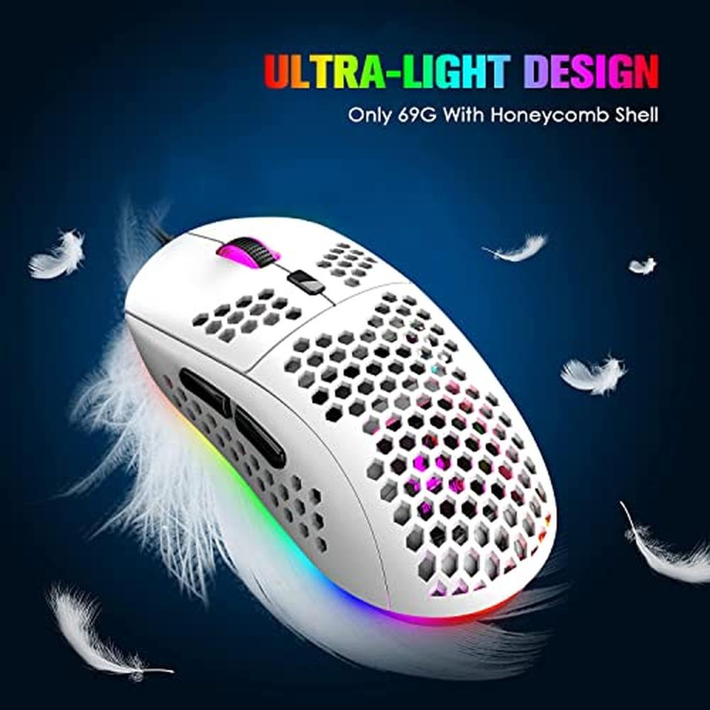 Mouse Gaming: XINMENG 60% Wired Gaming Keyboard and Mouse – Packaging