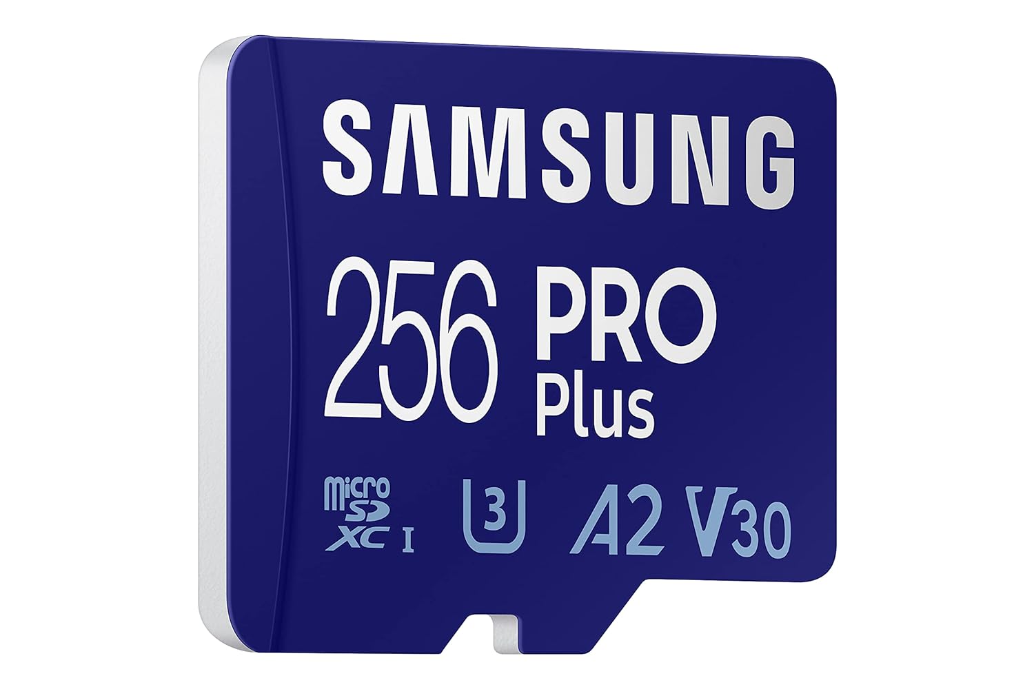 SAMSUNG Pro Plus Micro SD Memory Card + Adapter, 256GB microSDXC, Up to 160MB/s UHS-I, U3, A2, V30Full HD & 4K UHD, Expanded Storage for Phone, Gaming, Tablet, MB-MD256KA/AM