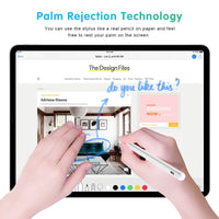 ﻿Stylus Pencil for iPad 8th Generation, Active Pen with Palm Rejection Compatible with (2018-2020) Apple iPad 8th 7th 6th Gen/iPad Pro 11 inch & 12.9 inch/iPad Air 4th 3rd Gen/iPad Mini 5th Gen