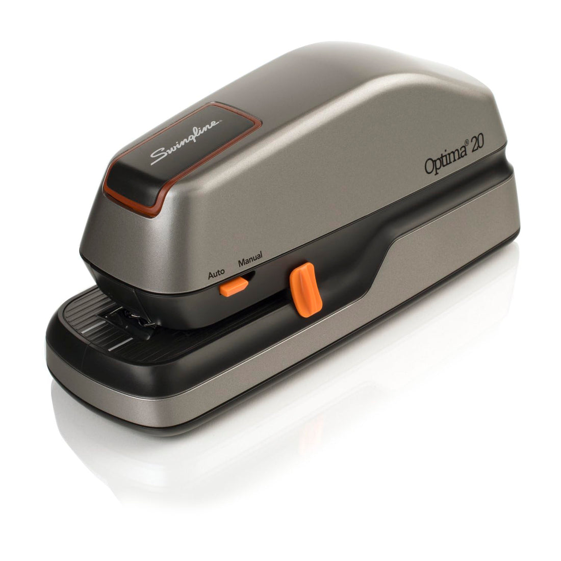 Swingline Optima 20 Electric Stapler, 20 Sheet Capacity, Silver (S7048208)