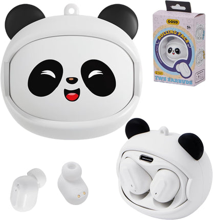 Kids Wireless Earbuds with Rotating Chaging Case Wireless – Front View
