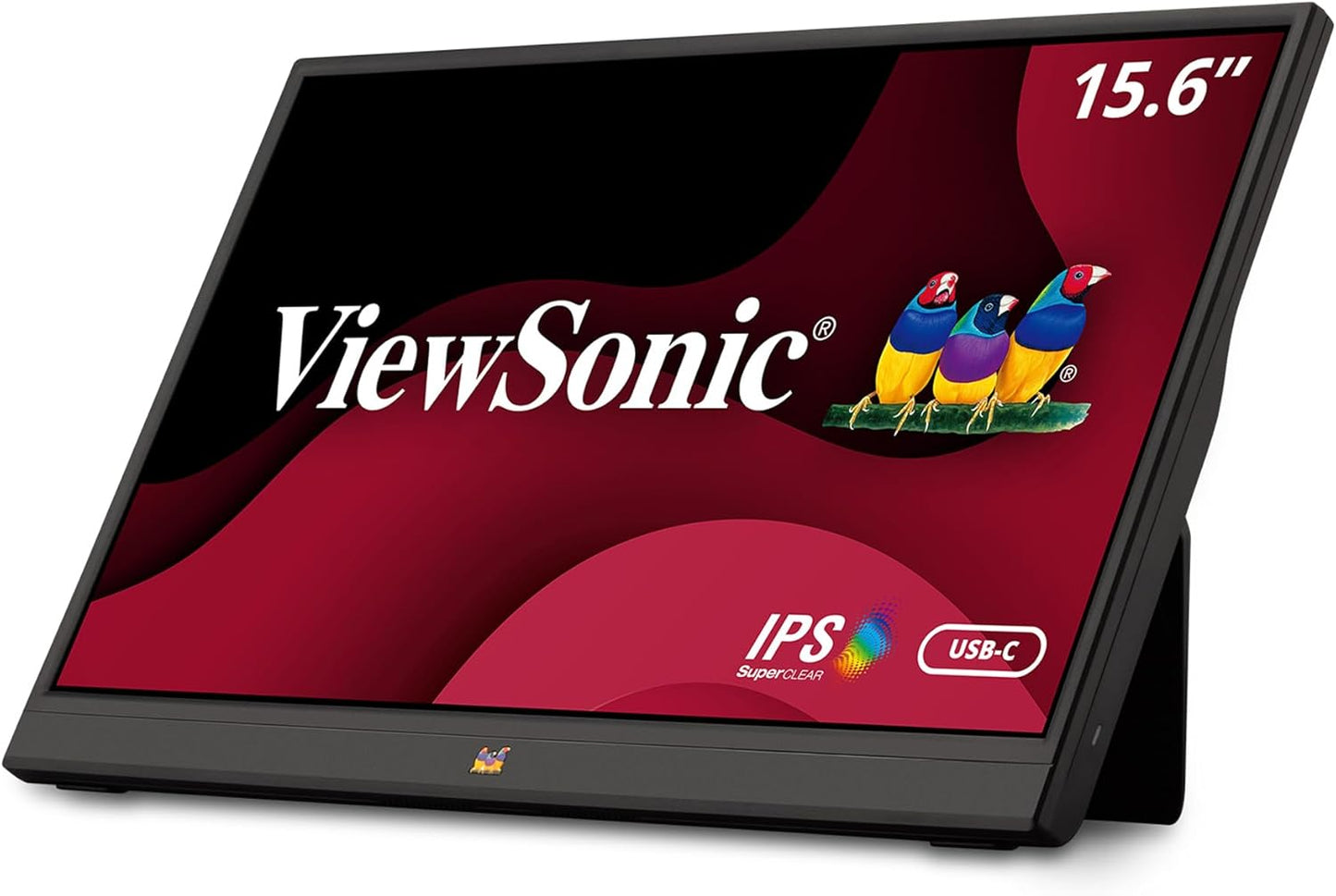 ViewSonic VA1655: 15.6 Inch 1080p Portable IPS Monitor – Front View