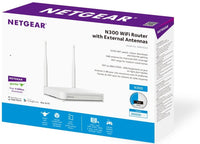 NETGEAR N300 Wi-Fi Router with High Power 5dBi External Antennas (WNR2020v2)