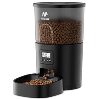 IMIPAW Automatic Cat Feeders, 3L Timed Cat Dry Food Dispenser with Clog-Free Design, Time Pet Feeder for Cats and Dogs, 1-4 Meals Per Day…