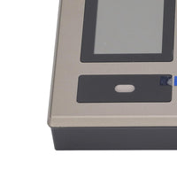 Biometric Time Attendance PIN Entry Automatic Reporting Employee Attendance Machine Easy Operation 100-240V for Small Business (US Plug 100‑240V)