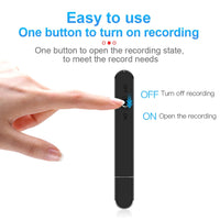 Mini Voice-Activated, Versatile ABS Voice Recorder (16GB)