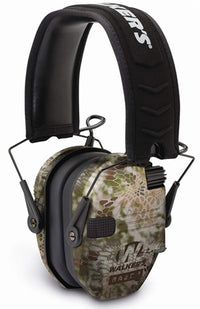 Walkers Razor Slim Electronic Shooting Hearing Protection Muff (Sound Amplification and Suppression) with Protective Case