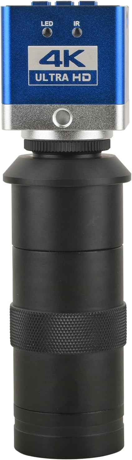 4K HD Microscope Industrial Camera 8.3 Million Pixels – Side View