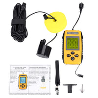 Fish Finder, Easy Hang Easy Use Find Out Depth Portable Fishfinder for Fishing Accessory