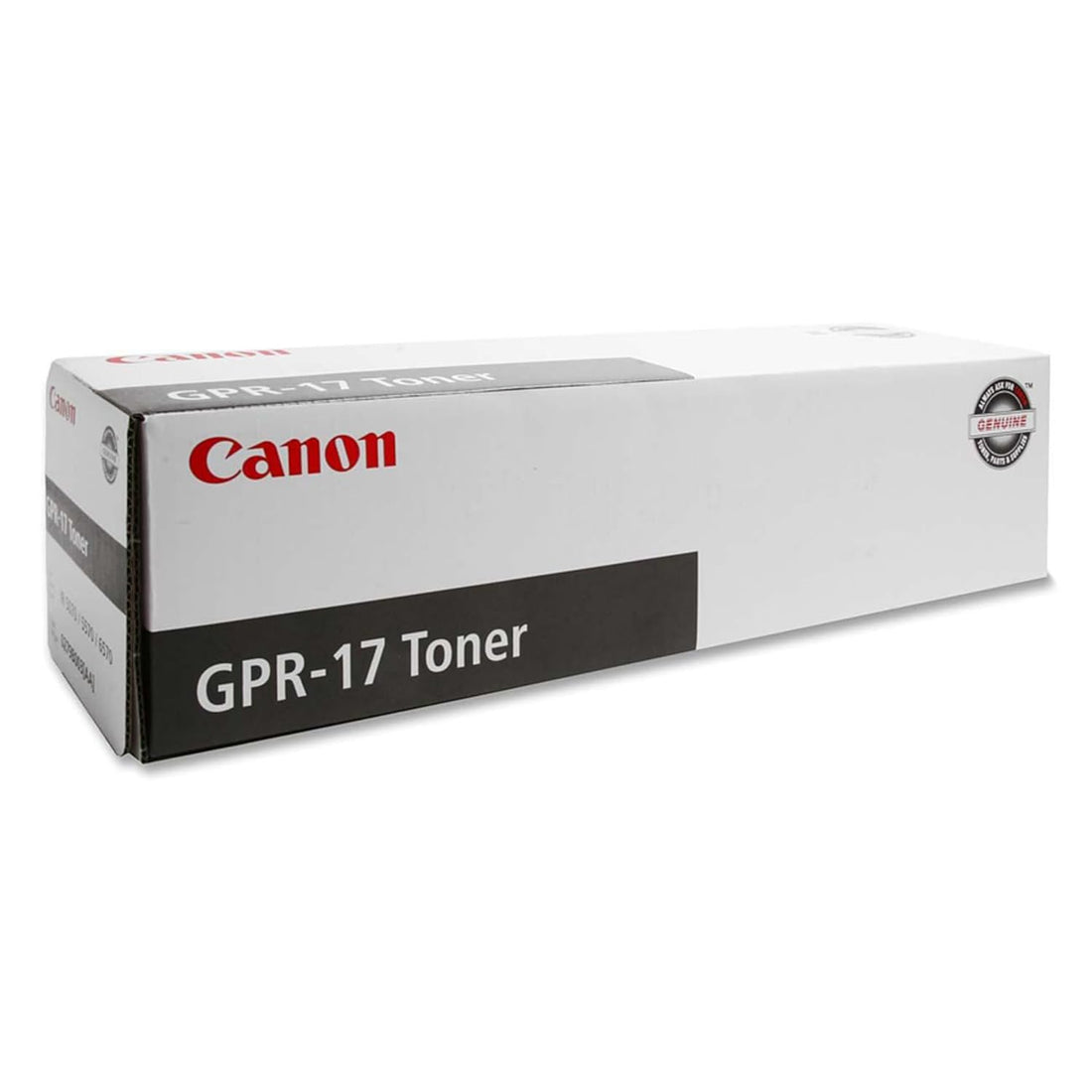 Canon GPR-17 0279B003AA Imagerunner 5070 5570 6570 Toner Cartridge (Black) in Retail Packaging