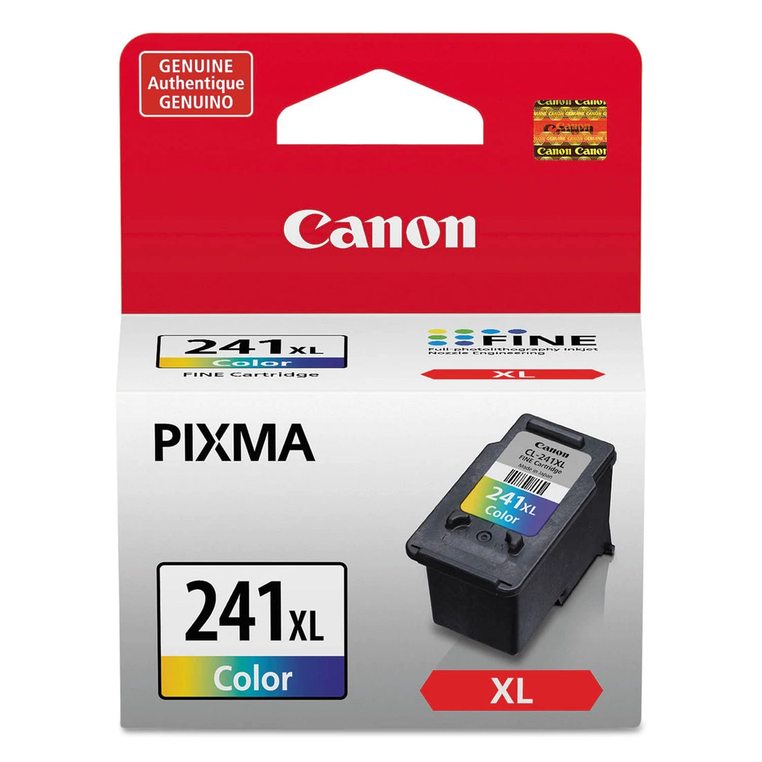 Canon (CL-241XL) High Yield Color Ink Cartridge (400 Yield) - TAA Compliance