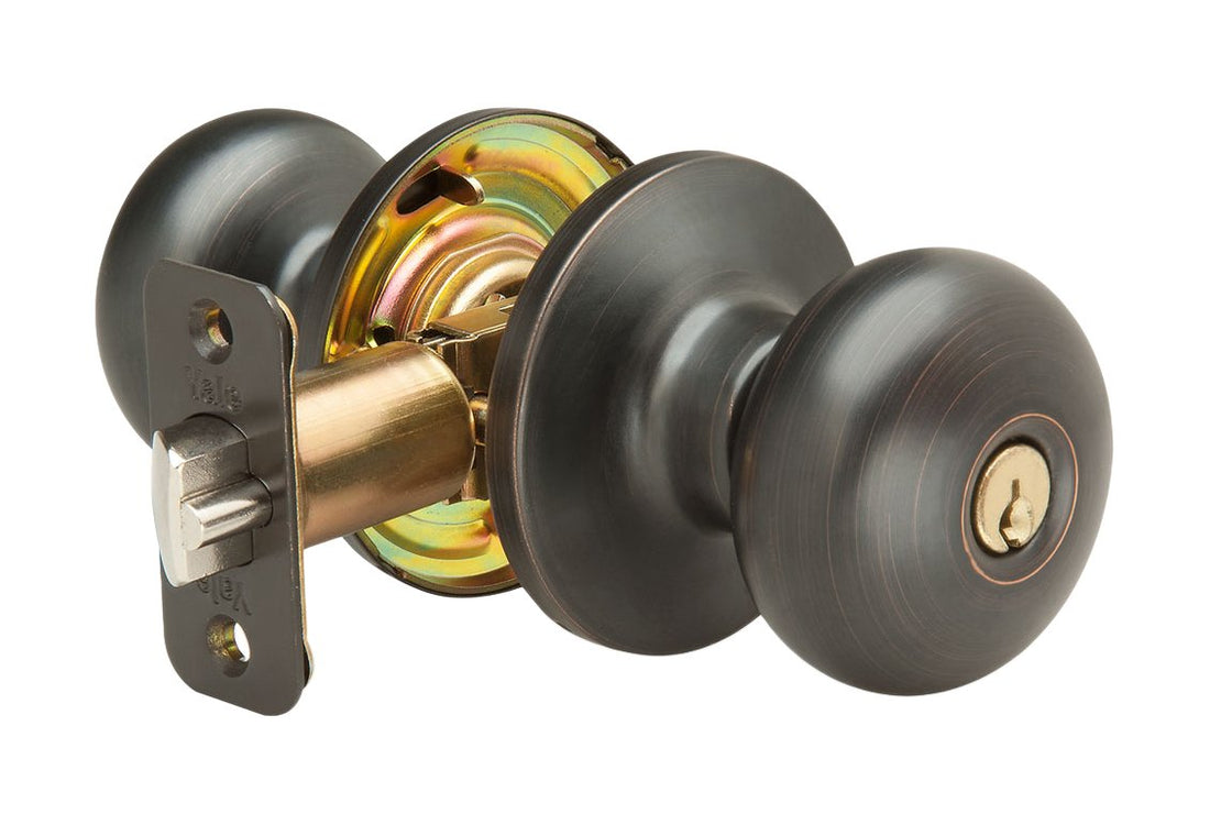 Yale Edge Sinclair Knob in Oil Rubbed Bronze - Entry