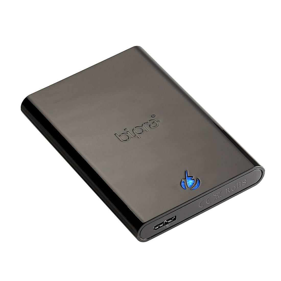 Bipra S3 2.5 inch USB 3.0 Mac Edition Portable External Hard Drive - Black (1TB 1000GB)