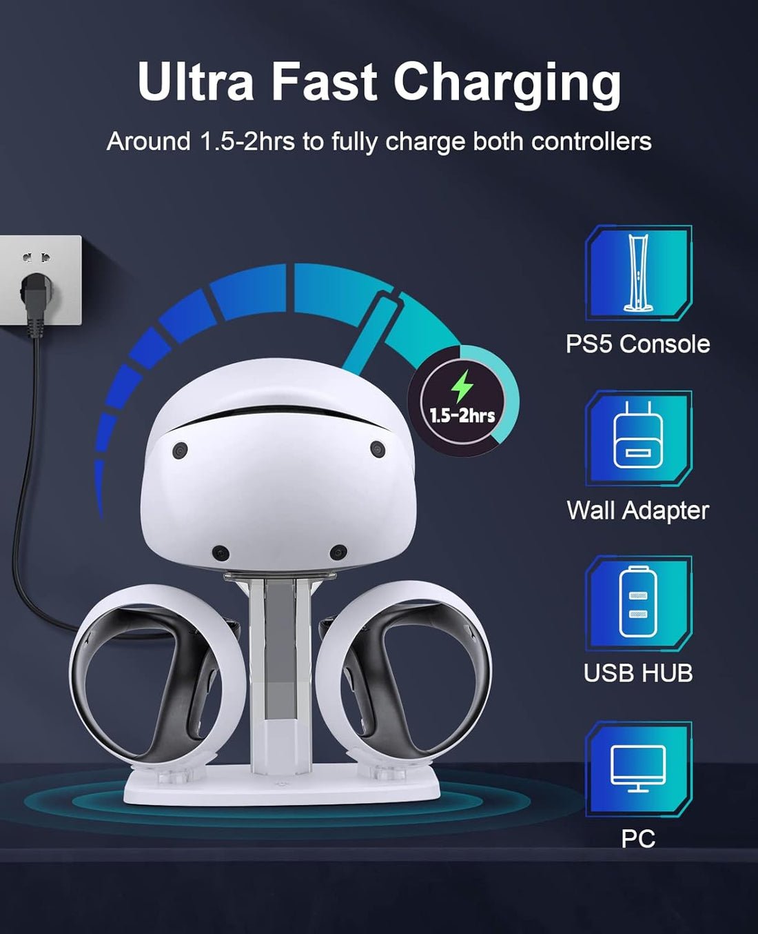 Charging Station for PS VR2 Controller