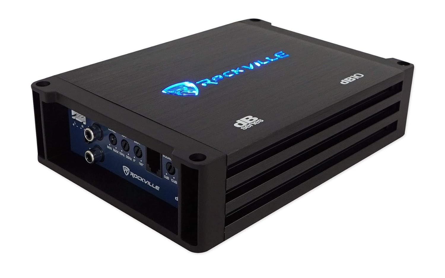 Rockville dB10 800w Peak Mono Car Audio Amplifier 200w RMS @ 4 Ohms