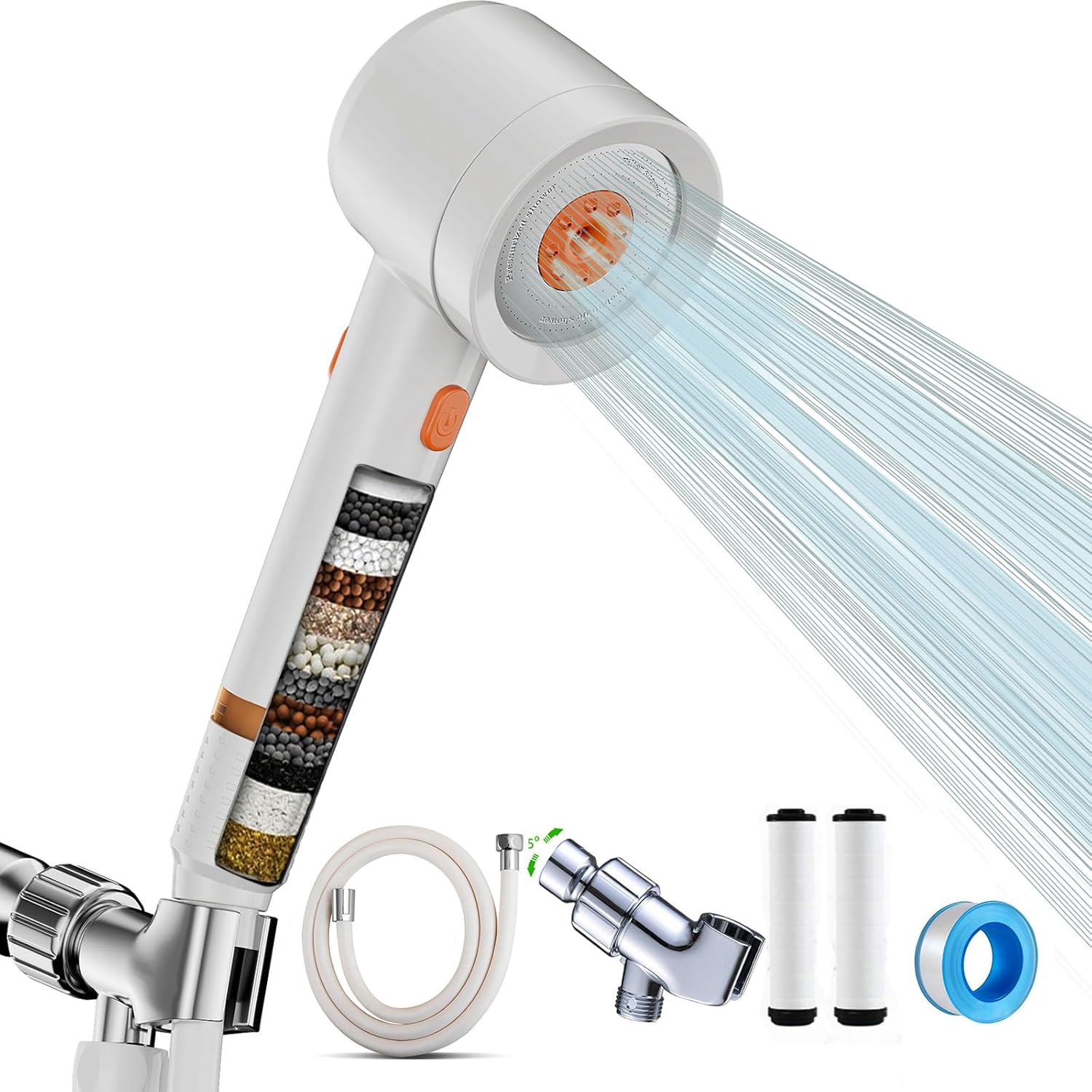 Home Improvement  Kitchen & Bath Fixtures  Bathroom Fixtures  Showers  Handheld Showers