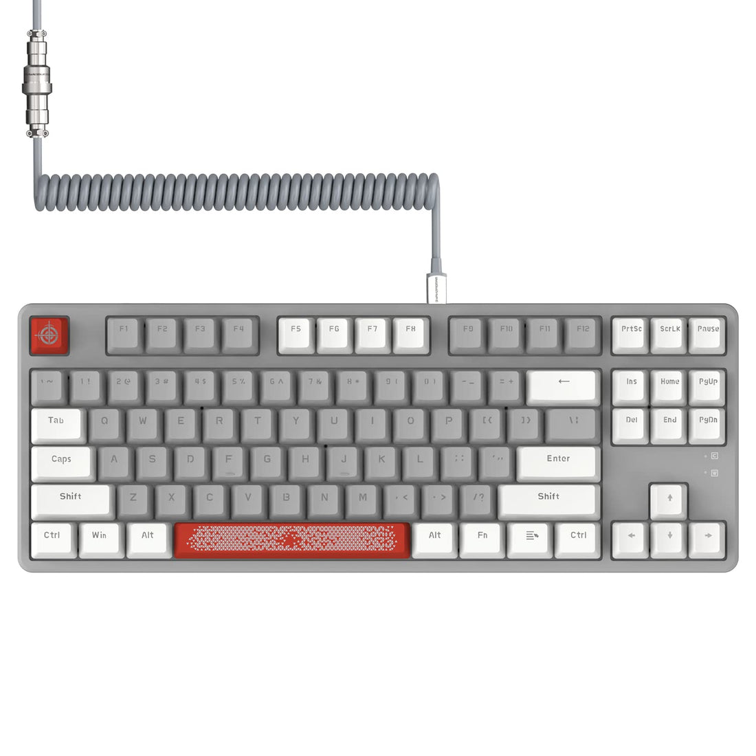 Magic Refiner AK874 Keyboard Whith Grey