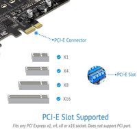 MZHOU PCI-E to USB 3.0 PCI Express Card incl.1 USB C and 2 USB A Ports,Adding M.2 NVME SATA III SSD Devices to a PC or Motherboard Using M.2 NVME to PCIe 3.0 Adapter Card with Low Profile Bracket