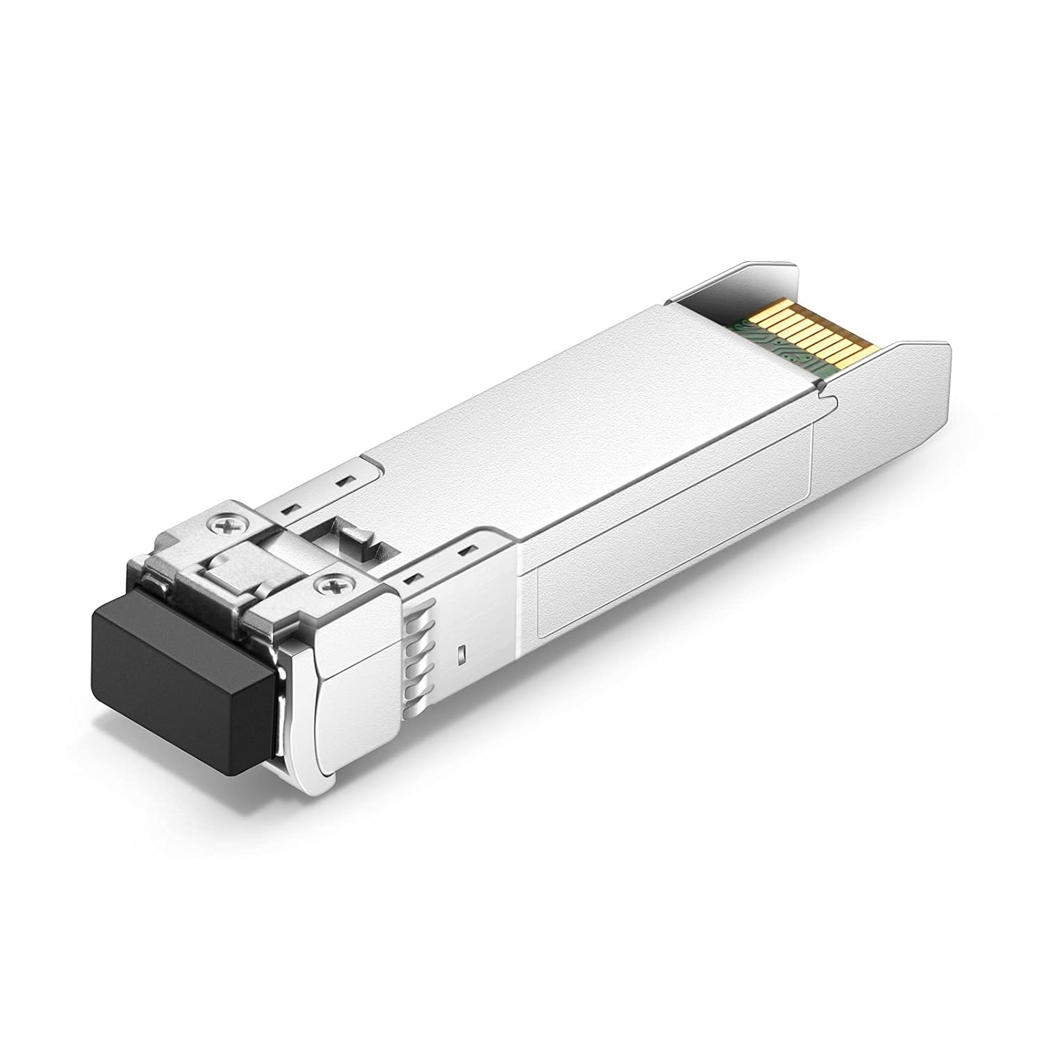 QINIYEK 10GBase-LR SFP+ Transceiver, 10G Singlemode SFP+ LC Module for Cisco SFP-10G-LR, Ubiquiti UF-SM-10G-20, Netgear, Zyxel(SMF,1310nm,10km,DDM)