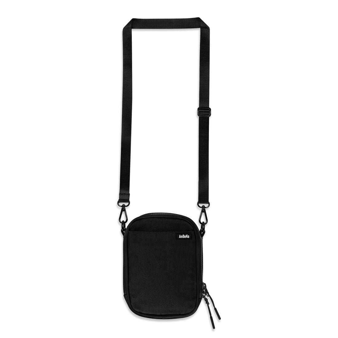 ANBEKO Small Easy Access Crossbody Bag, 6 Wearing Ways Sling Purse for Women Men Girls Travel, Fashion Mini Fanny Pack, black, one_size, Basic
