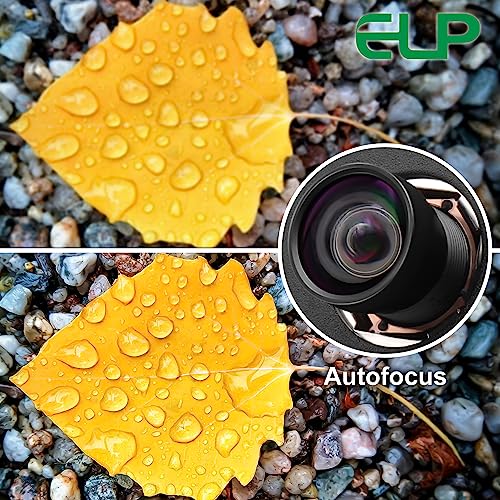 ELP 4K USB Camera with Microphone for Computer and Raspberr – Side View
