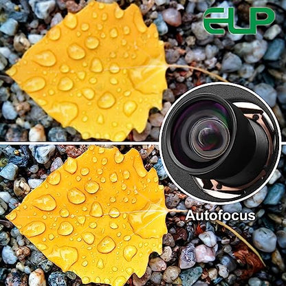 ELP 4K USB Camera with Microphone for Computer and Raspberr – Side View