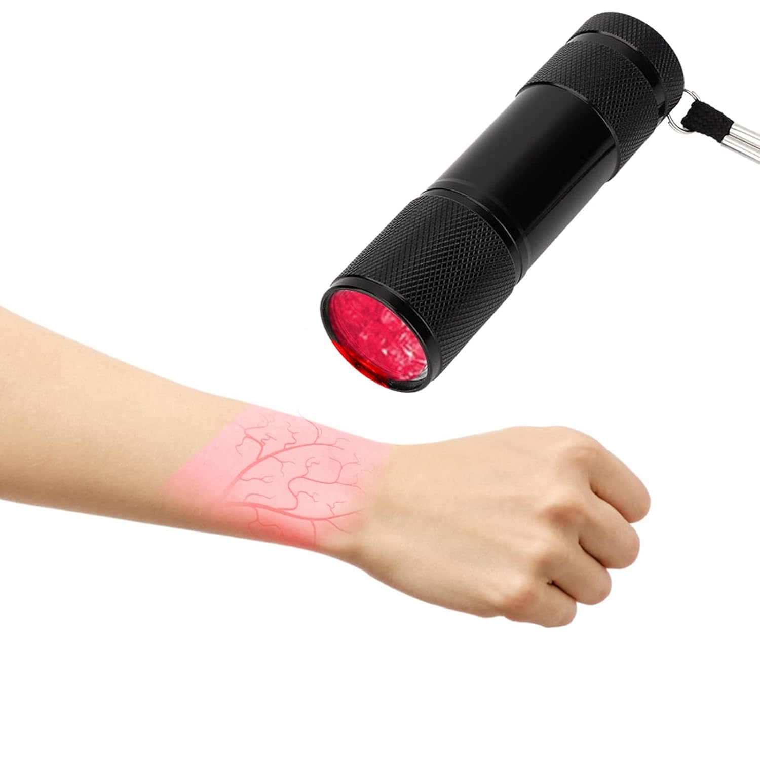 Vein Finder Viewer Handhold Vein Illumination Detector LED Flashlight Handy Efficiency Vein Locator On Various Skin