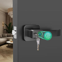 Smart Lock, FITNATE Keyless Smart Lock Digital Door Lock, Waterproof Electronic Keypad Door Lock with Spare Keys, Great for Home, Hotel and Office