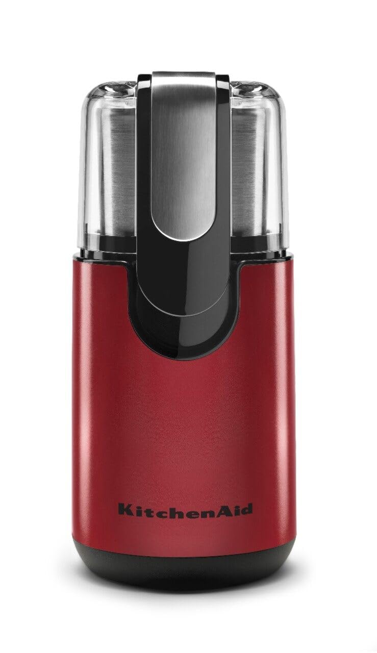 KitchenAid BCG111ER Blade Coffee Grinder, Empire Red