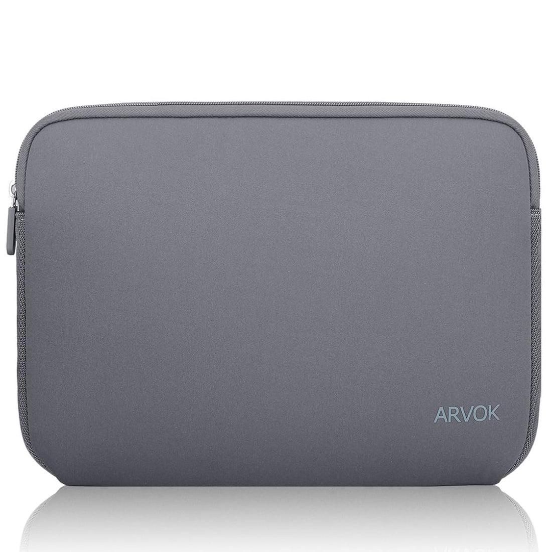 Arvok 11 11.6 Inch Water-resistant Neoprene Laptop Sleeve Case Bag/ Notebook Computer Case/ Briefcase Carrying Bag/ Pouch Skin Cover For Acer/ Asus/ Dell/ Fujitsu/ Lenovo/ HP/ Samsung/ Sony(Grey)