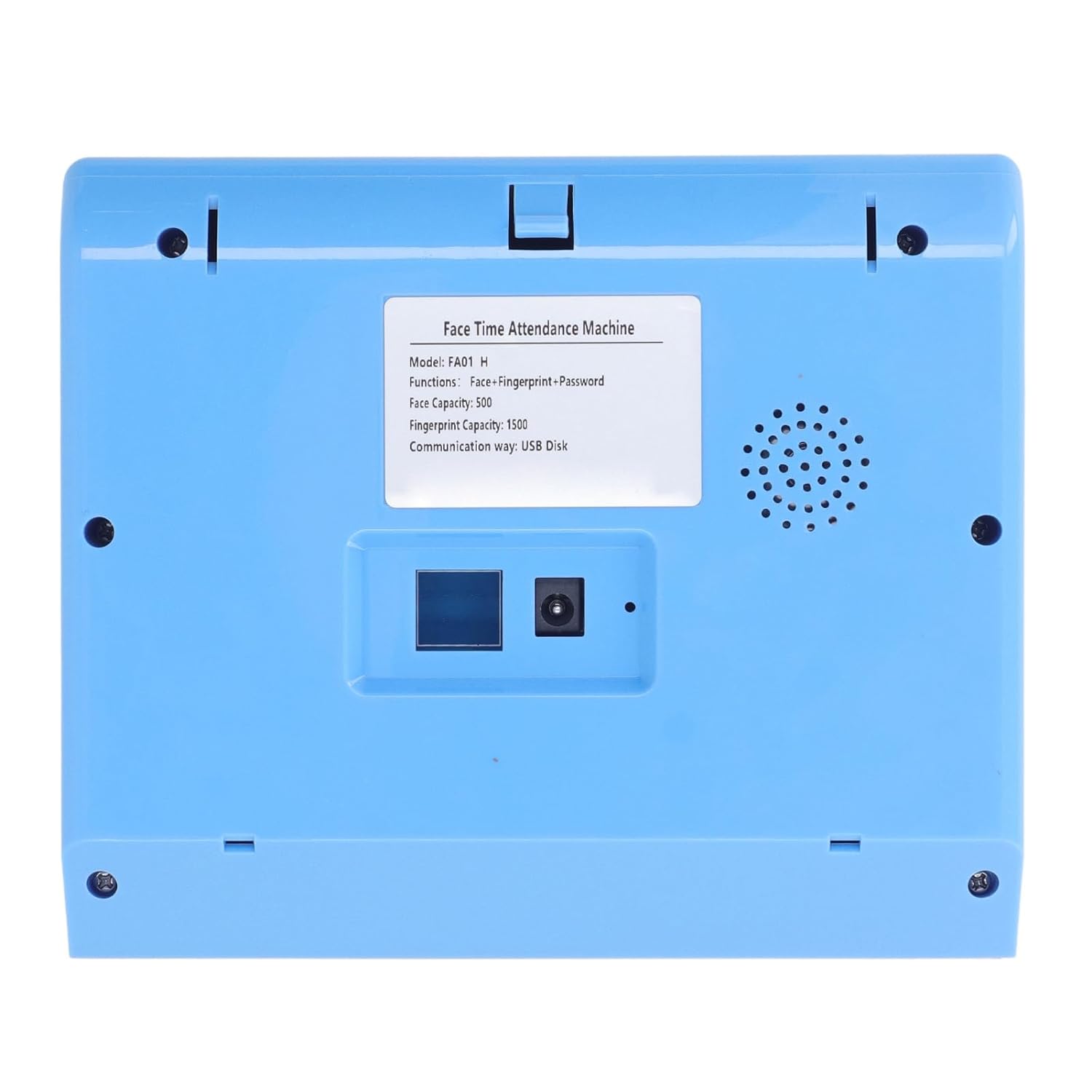 Time Attendance, Biometric 100‑240V Time Clock Machine for Office (US Plug)