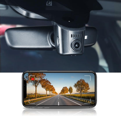 Fitcamx 4K Dash Cam Adapts for Audi 2019-2026 A4 A6 Allroad – Front View