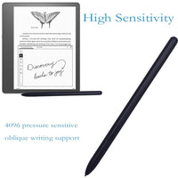 Black Stylus Pen Replacement for Kindle Scribe,4096 Pressure Sensitivity,Magnet Adsorption EMR Pen for Digital Writing,Drawing Replacement for Kindle Scribe Pen
