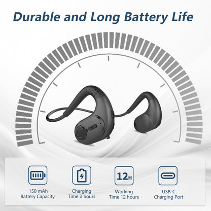 BANIGIPA Bluetooth Headset with Removable Microphone – In Use