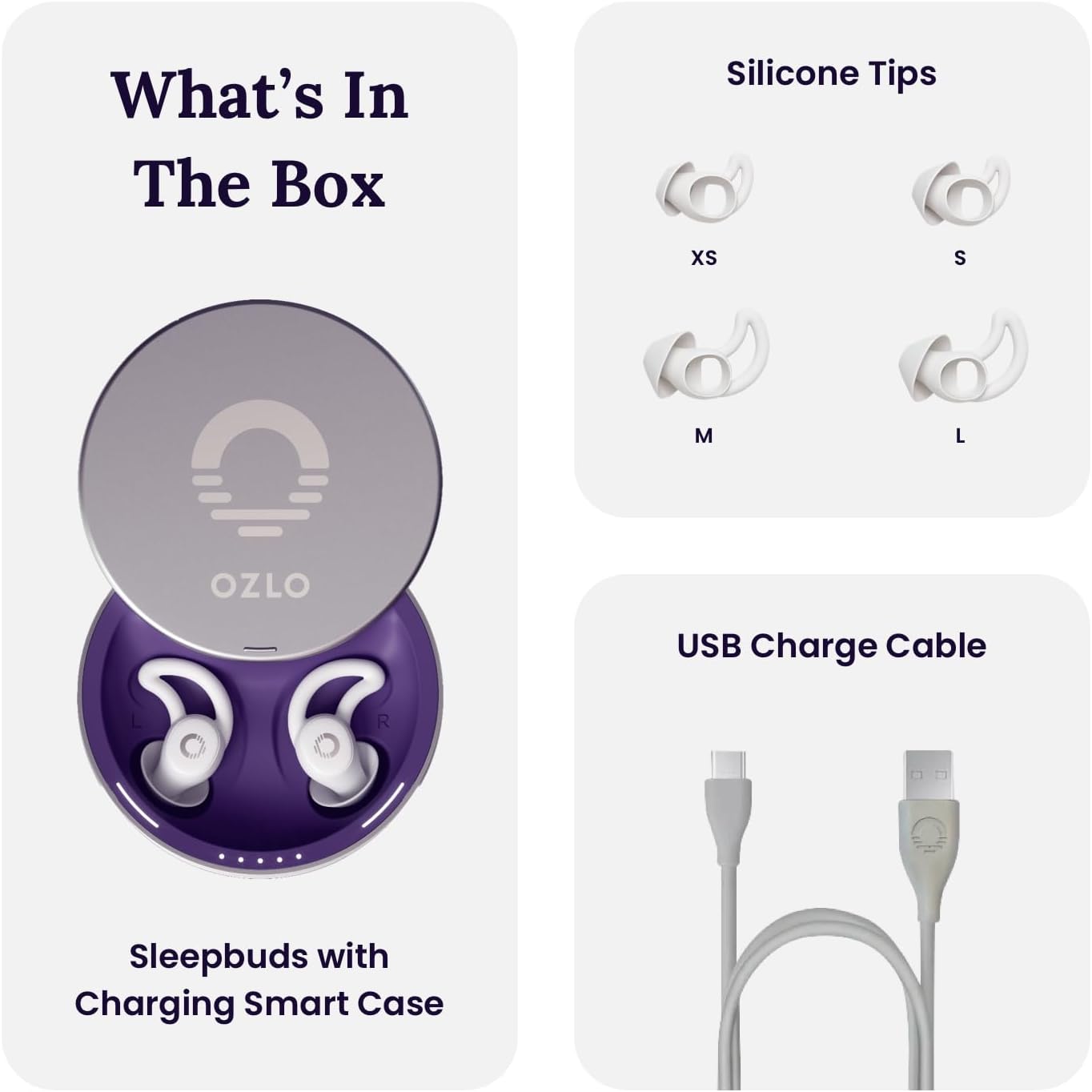 Comfortable Ozlo Sleepbuds: Ozlo Sleepbuds Side Sleeper – Packaging